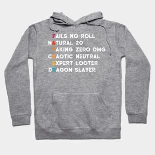 Roleplaying RPG Father Gift Valentine's Day Humor Hoodie